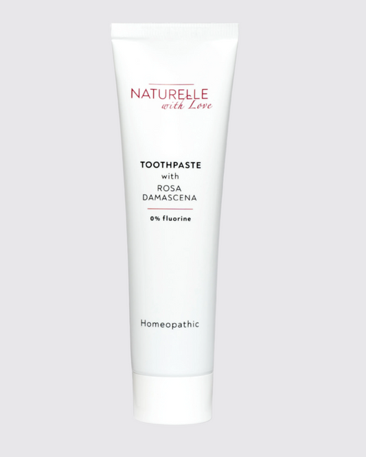 Homeopathic Toothpaste with Damascena Rose Water - 2.3 oz (65 ml)