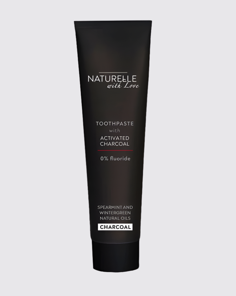 Naturelle with Love Toothpaste with activated Charcoal