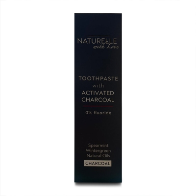 Naturelle with Love Toothpaste with activated Charcoal